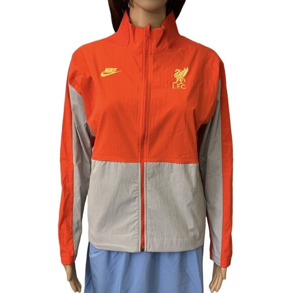 Nike Womens Liverpool FC Full Zip Soccer Track Jacket Size M - Medium - NWT $110 - Picture 1 of 12